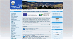Desktop Screenshot of kostalov.cz
